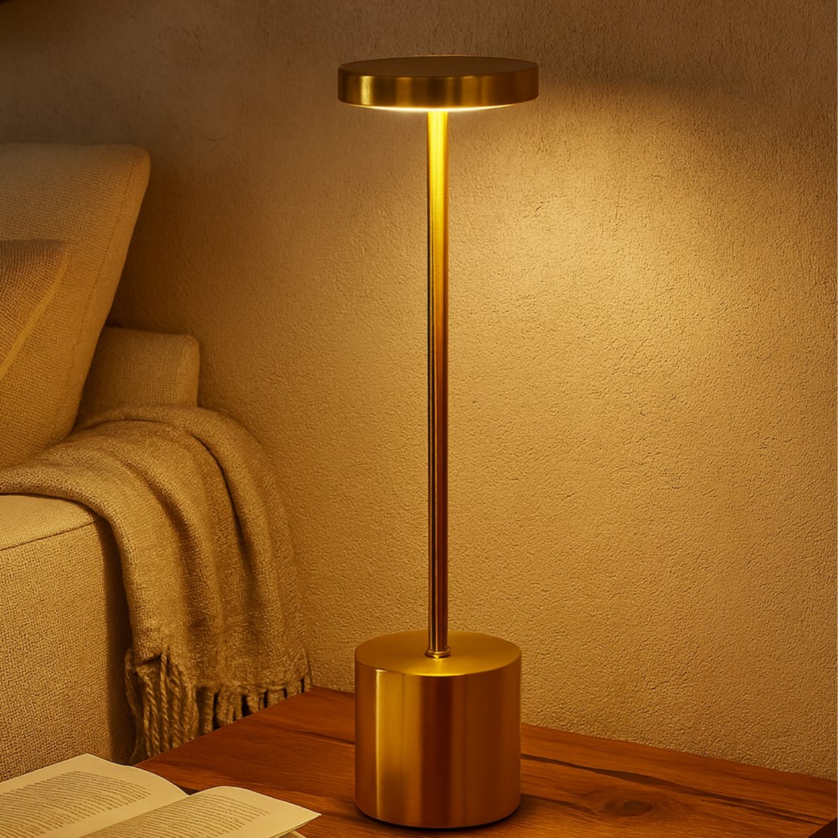 Luminária Recarregável Sem Fio Zariel