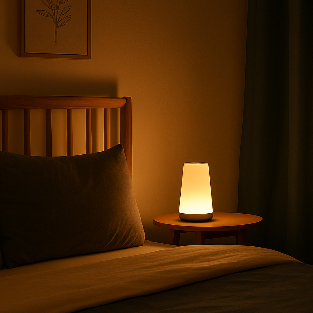 Luminária Touch Aura Light - 13 Cores e 5 Intensidades de Luz