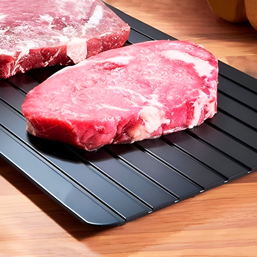 TÁBUA MÁGICA DE DESCONGELAMENTO RÁPIDO DE CARNE