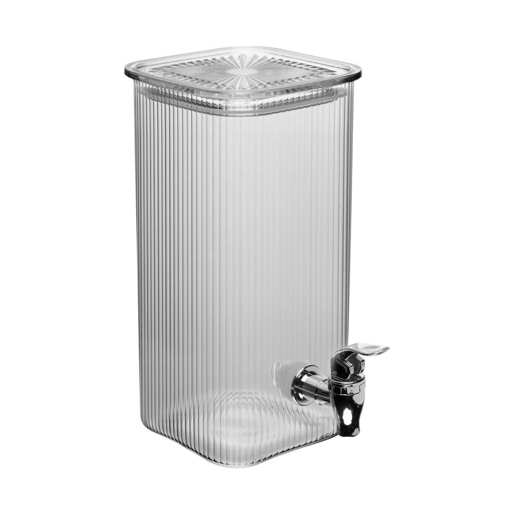 Suqueira Lyor Lines Quadrada de Vidro 2,8L