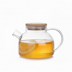 Chaleira de Vidro com Tampa de Bambu Rituale (1L)