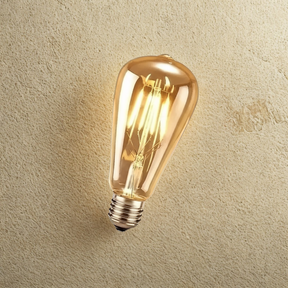 Abajur Lume Zen + Brinde (Lâmpada Retrô Amarela)