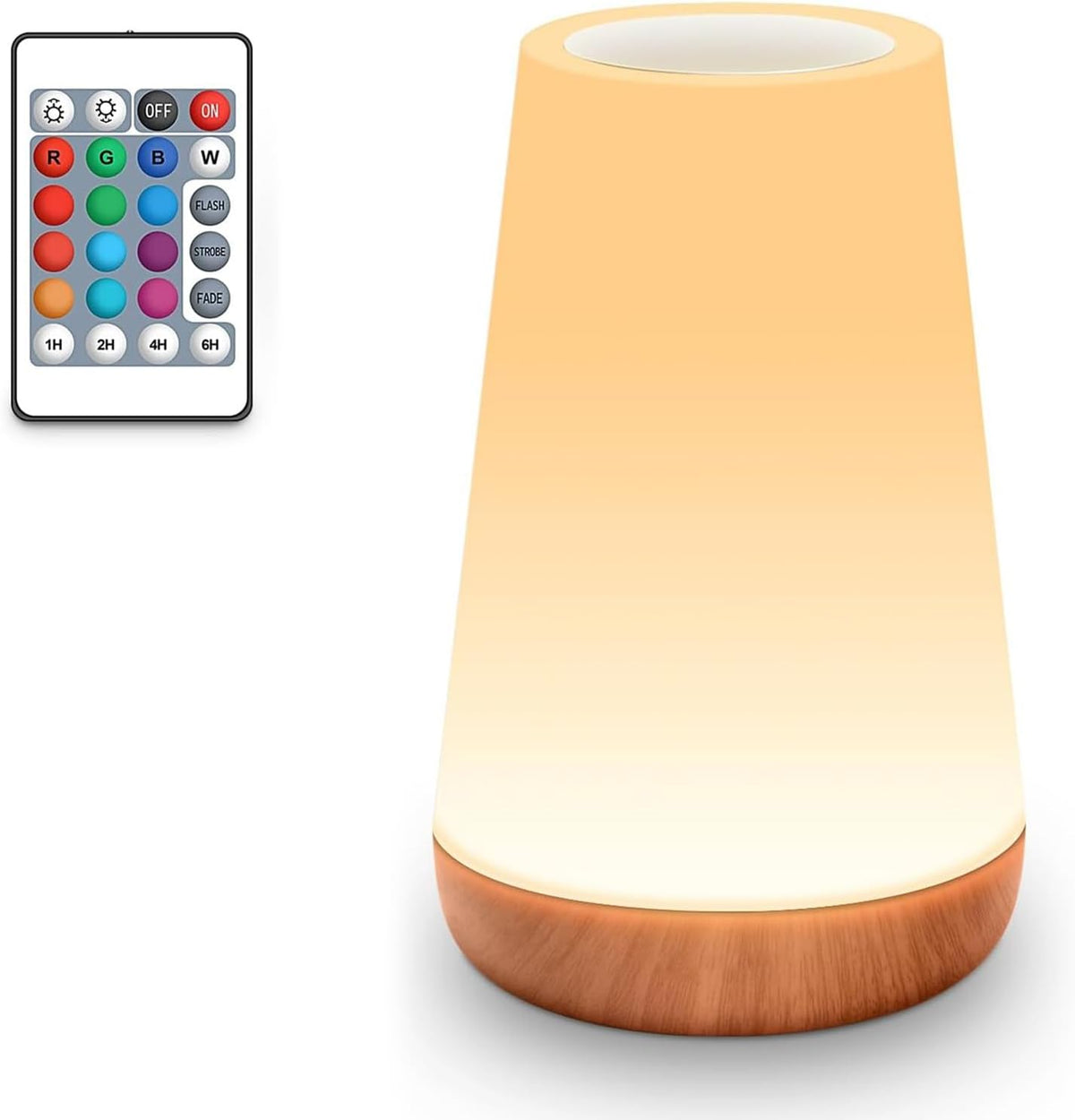 Luminária Touch Aura Light - 13 Cores e 5 Intensidades de Luz