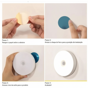 Luminária de LED com Sensor de Movimento Alura