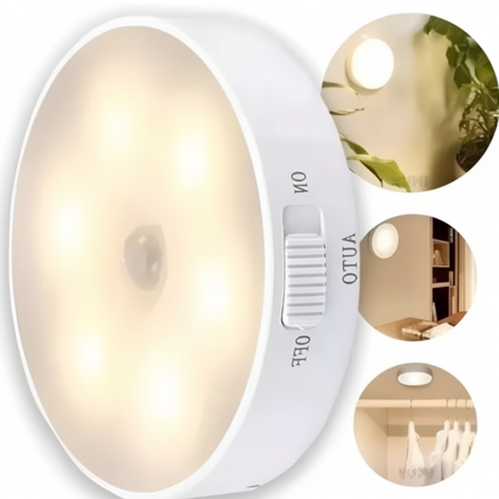 Luminária de LED com Sensor de Movimento Alura
