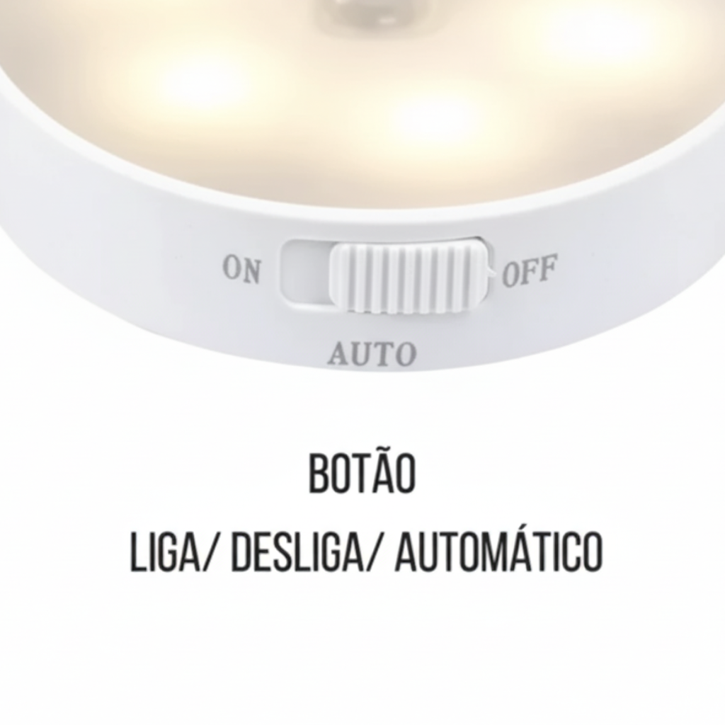 Luminária de LED com Sensor de Movimento Alura