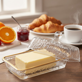 Manteigueira Eleganza Cristal