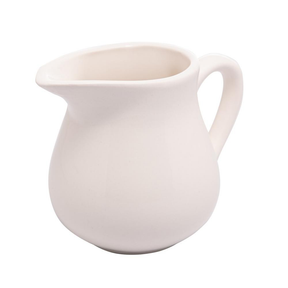 Leiteira Lyor Clean de Porcelana Branca 180ml