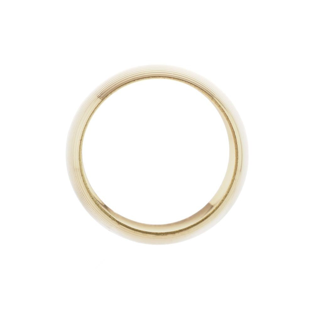 4 Anéis para Guardanapo Lyor Circle de Aço Dourado